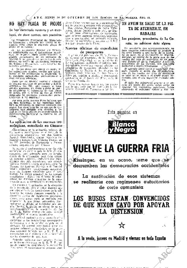 ABC MADRID 24-10-1974 página 55