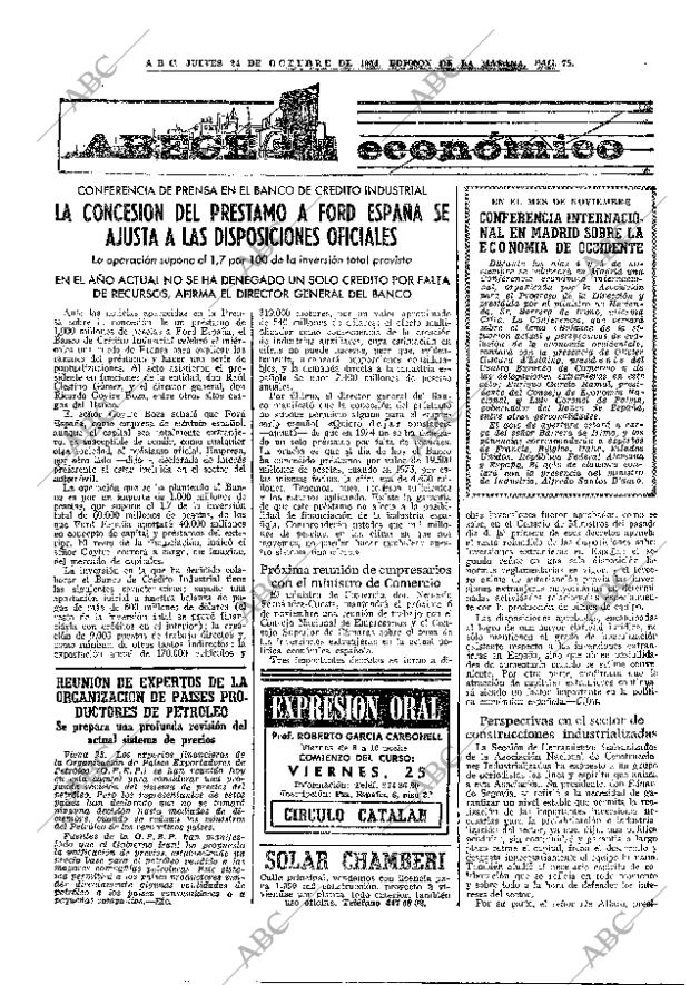 ABC MADRID 24-10-1974 página 73