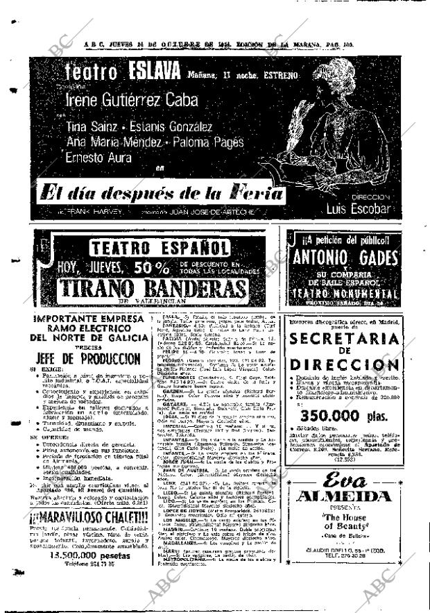 ABC MADRID 24-10-1974 página 98