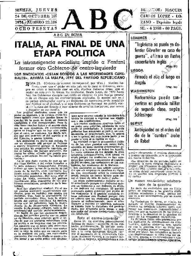 ABC SEVILLA 24-10-1974 página 31