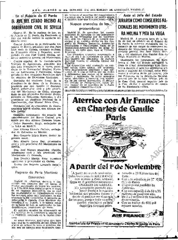 ABC SEVILLA 24-10-1974 página 37