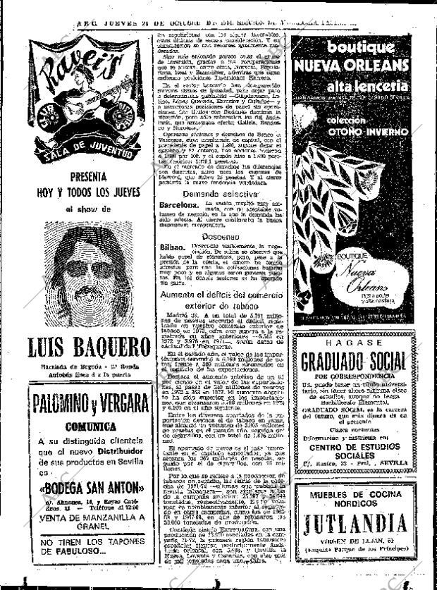ABC SEVILLA 24-10-1974 página 48