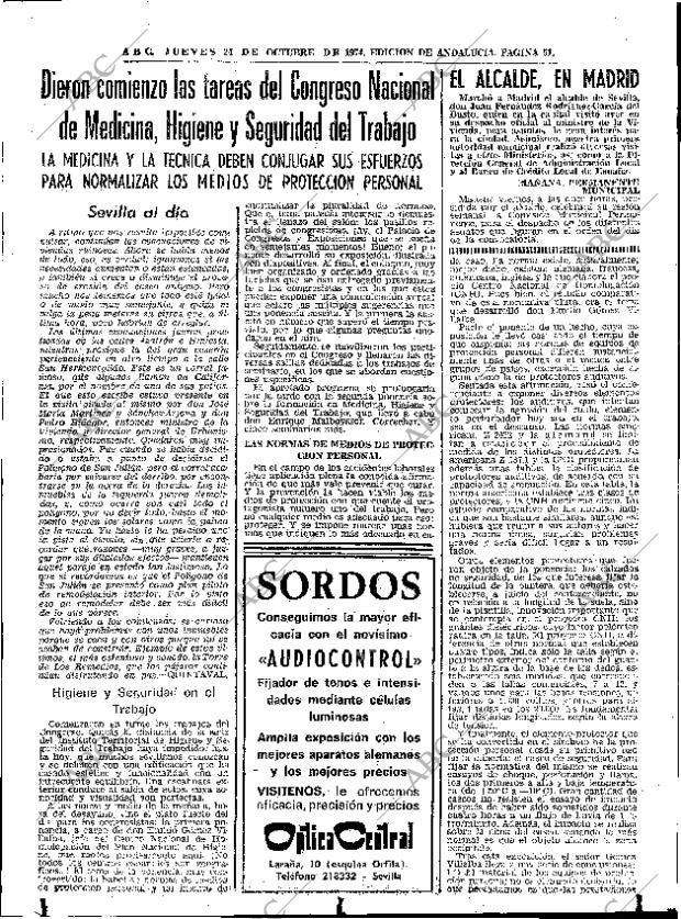 ABC SEVILLA 24-10-1974 página 51