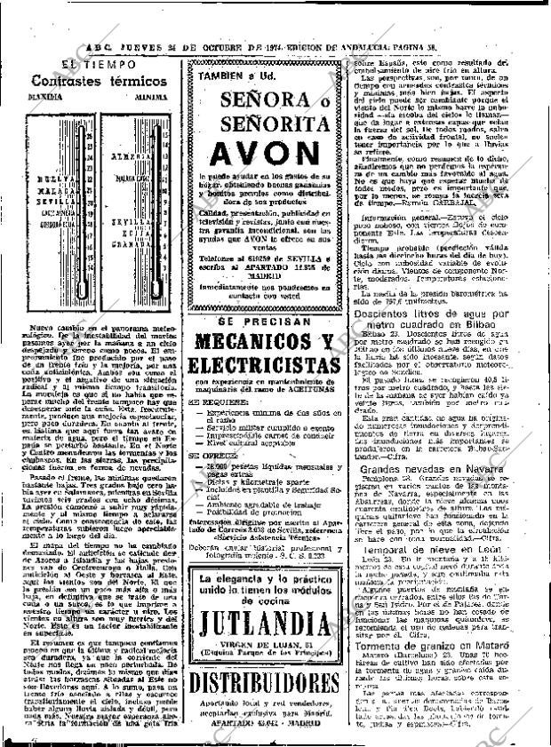ABC SEVILLA 24-10-1974 página 58