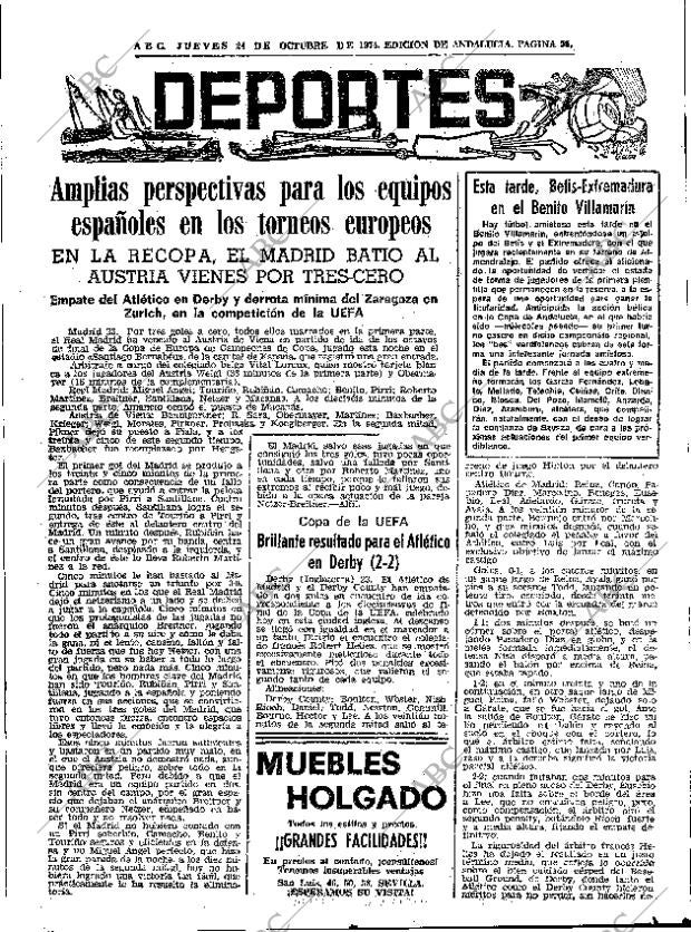 ABC SEVILLA 24-10-1974 página 59