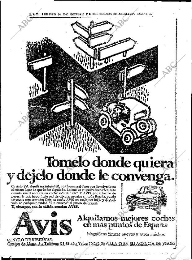 ABC SEVILLA 24-10-1974 página 66
