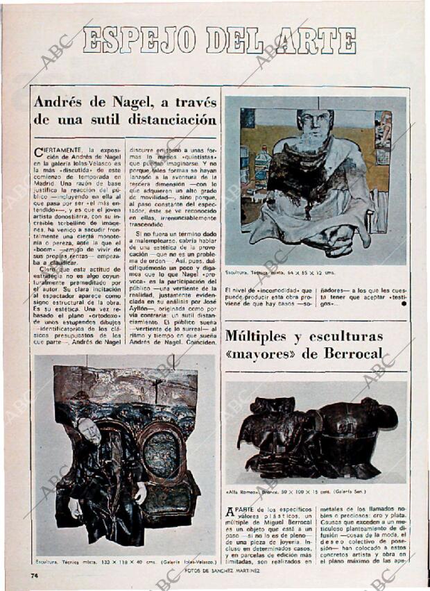 BLANCO Y NEGRO MADRID 26-10-1974 página 72