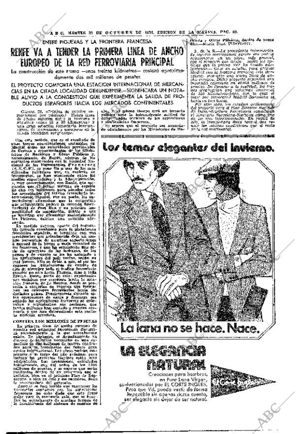 ABC MADRID 29-10-1974 página 49