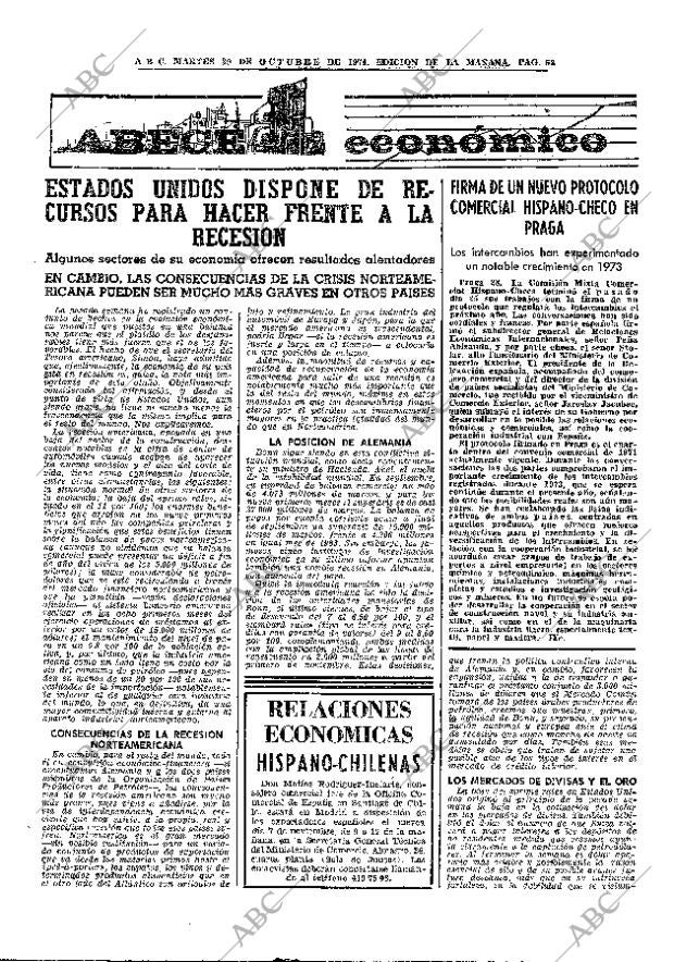 ABC MADRID 29-10-1974 página 65