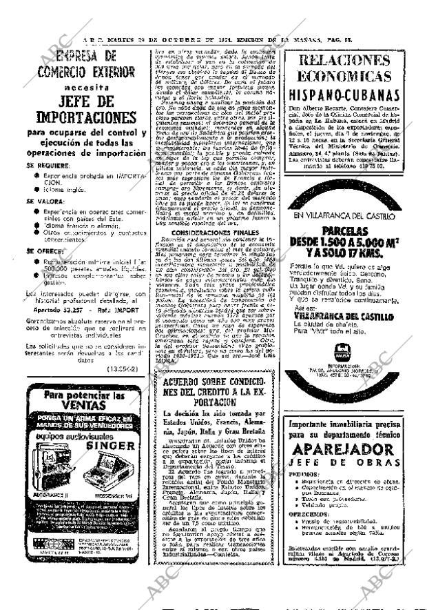 ABC MADRID 29-10-1974 página 66