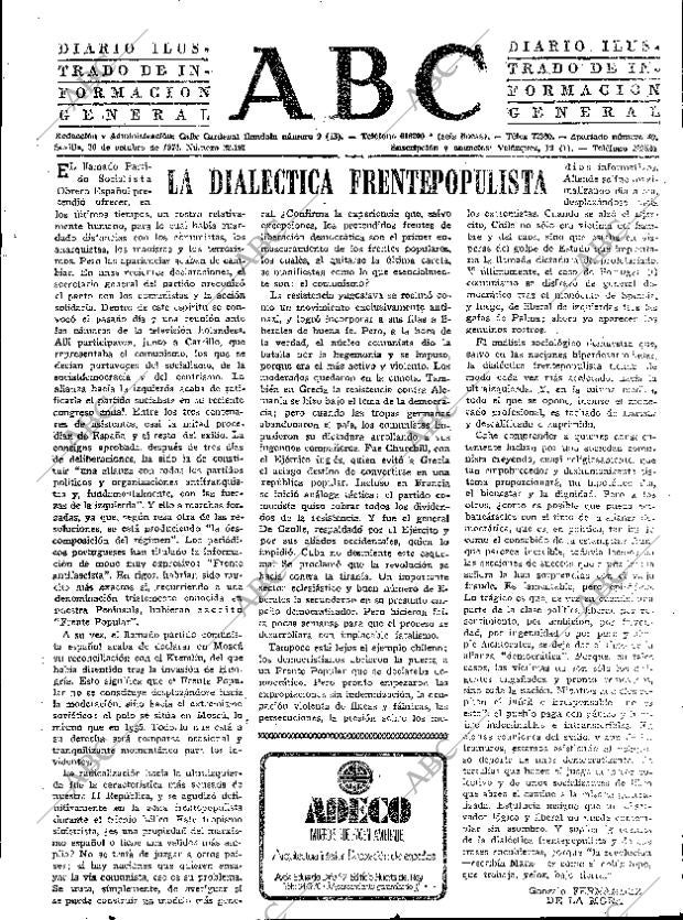 ABC SEVILLA 30-10-1974 página 3