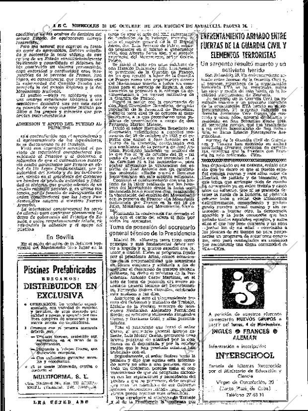 ABC SEVILLA 30-10-1974 página 34