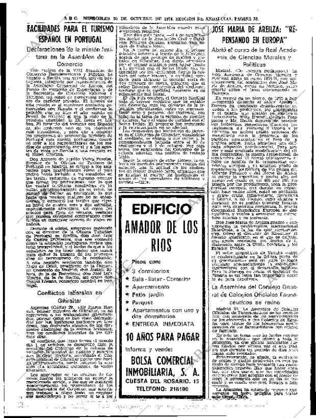 ABC SEVILLA 30-10-1974 página 35