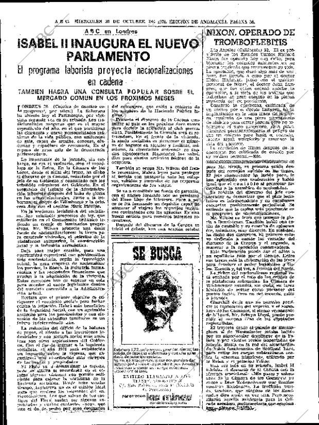 ABC SEVILLA 30-10-1974 página 36