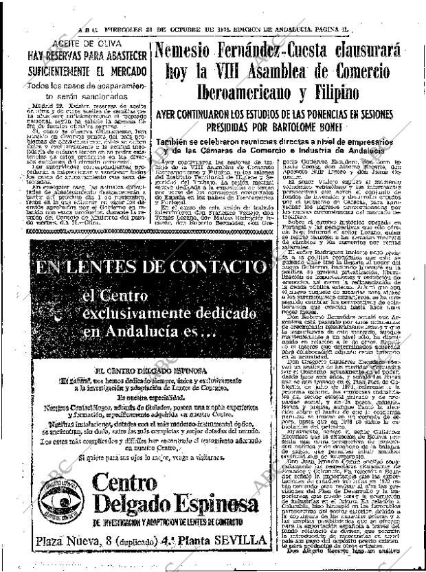 ABC SEVILLA 30-10-1974 página 41