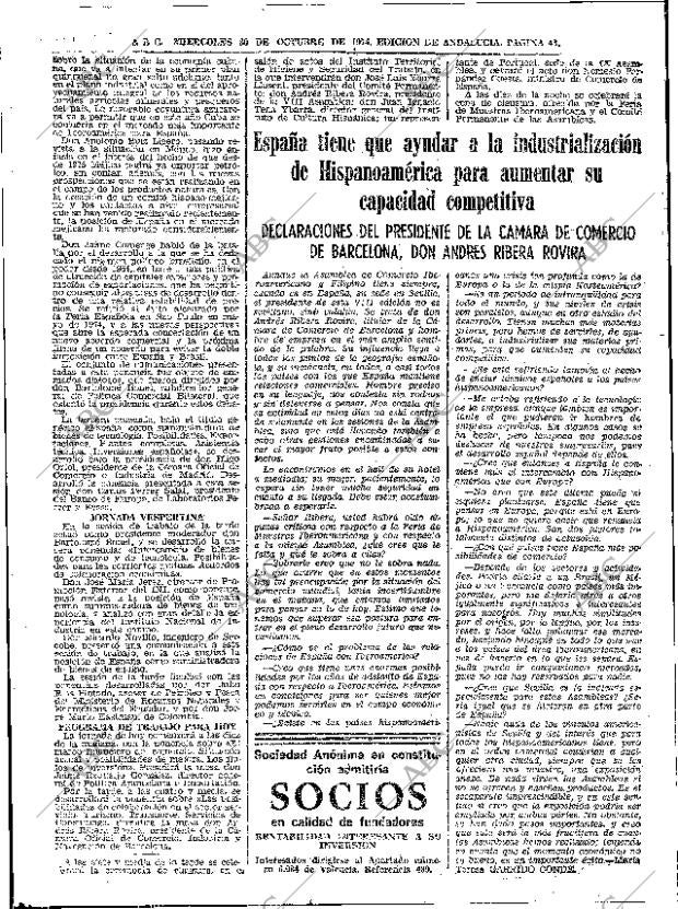 ABC SEVILLA 30-10-1974 página 42