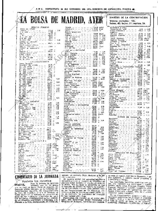 ABC SEVILLA 30-10-1974 página 45