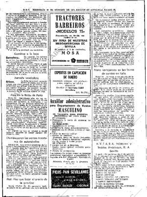 ABC SEVILLA 30-10-1974 página 46