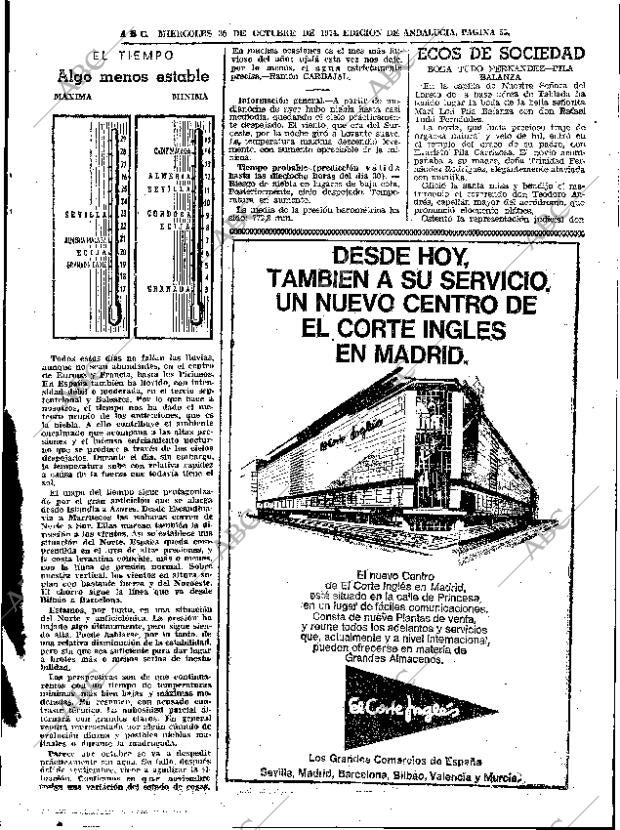 ABC SEVILLA 30-10-1974 página 55