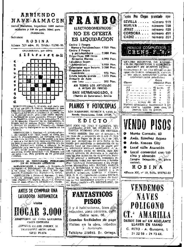ABC SEVILLA 30-10-1974 página 77