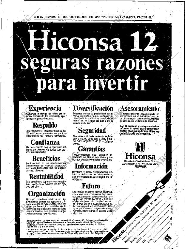 ABC SEVILLA 31-10-1974 página 48