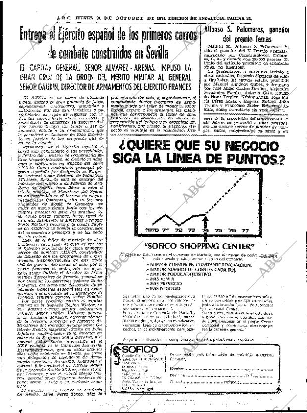 ABC SEVILLA 31-10-1974 página 53