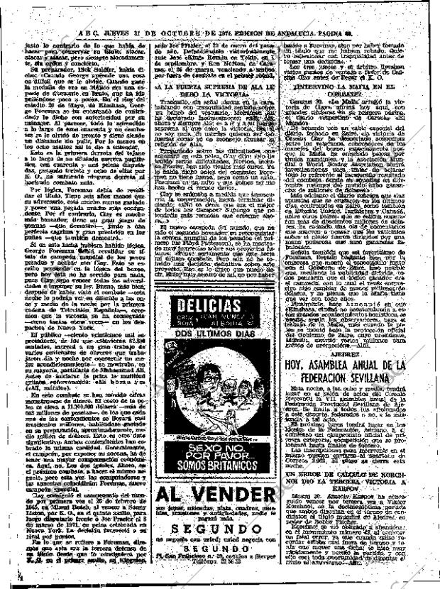 ABC SEVILLA 31-10-1974 página 62