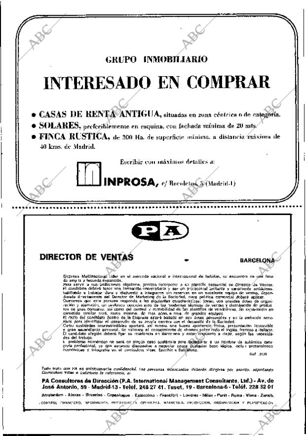 ABC MADRID 05-11-1974 página 15