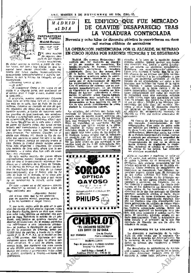 ABC MADRID 05-11-1974 página 41