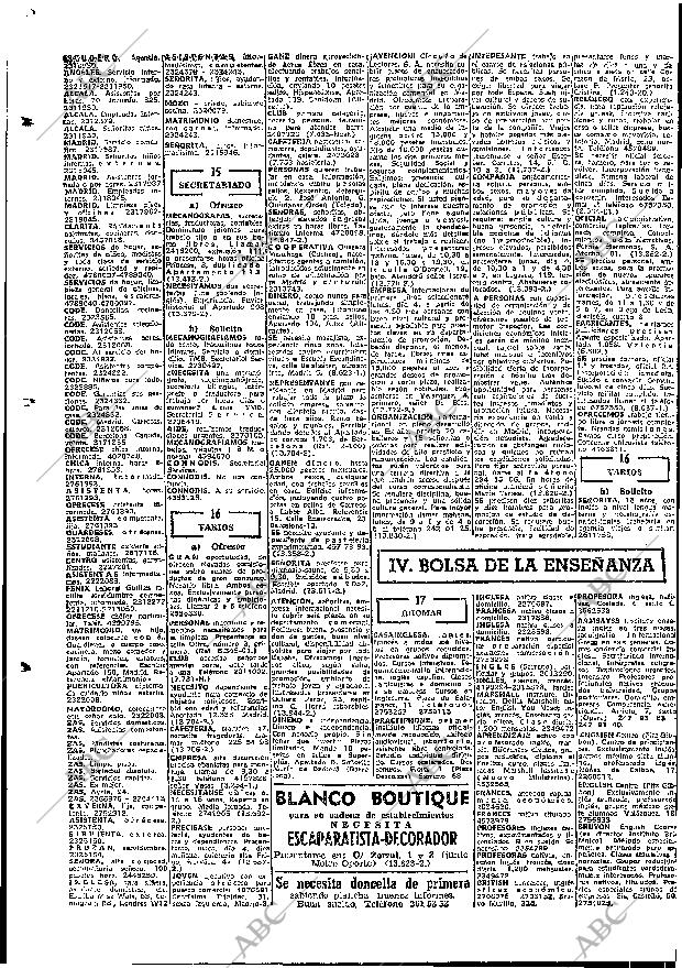 ABC MADRID 05-11-1974 página 86