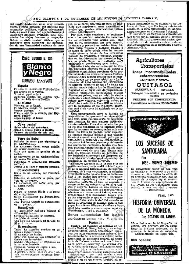 ABC SEVILLA 05-11-1974 página 30