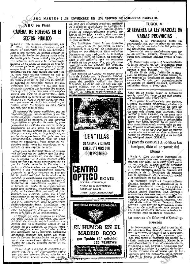 ABC SEVILLA 05-11-1974 página 32