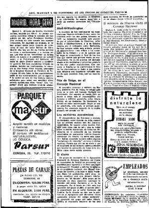 ABC SEVILLA 05-11-1974 página 36