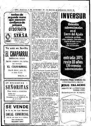 ABC SEVILLA 05-11-1974 página 46