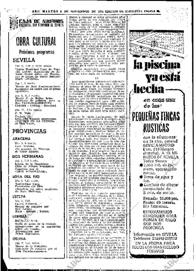 ABC SEVILLA 05-11-1974 página 94