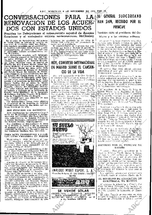 ABC MADRID 06-11-1974 página 31