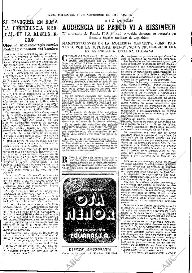 ABC MADRID 06-11-1974 página 39