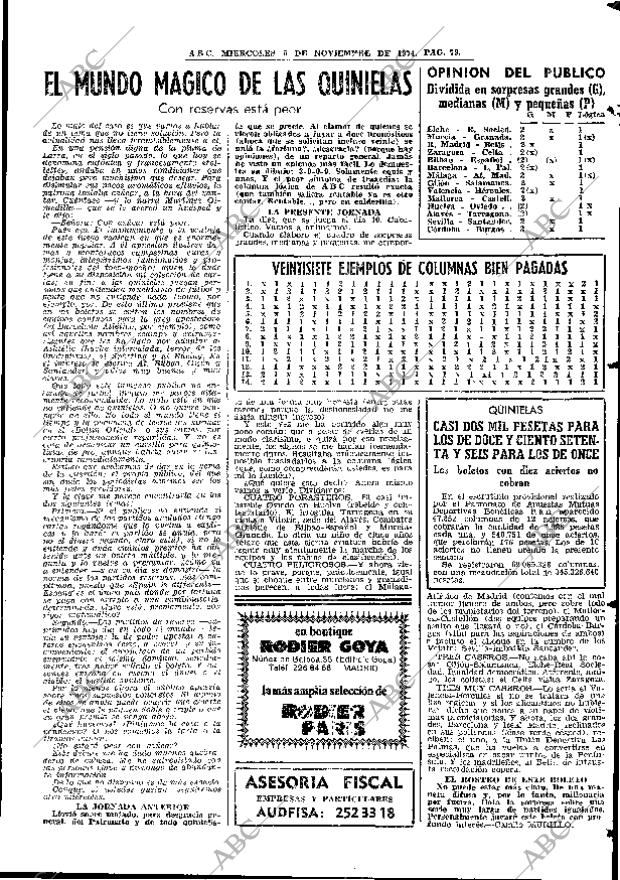 ABC MADRID 06-11-1974 página 79