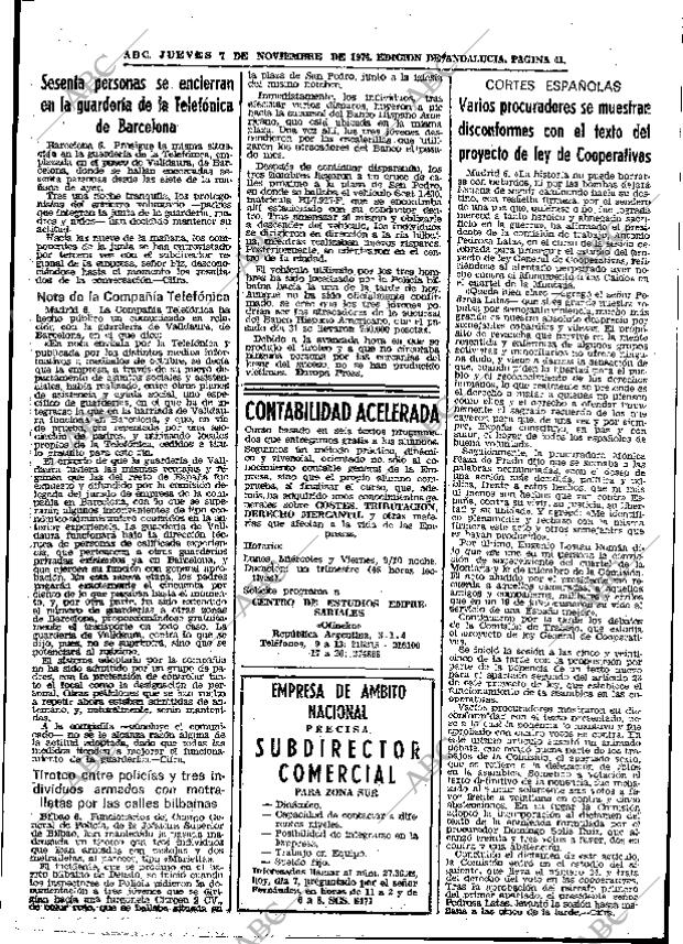 ABC SEVILLA 07-11-1974 página 41