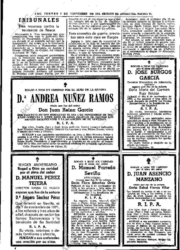 ABC SEVILLA 07-11-1974 página 71