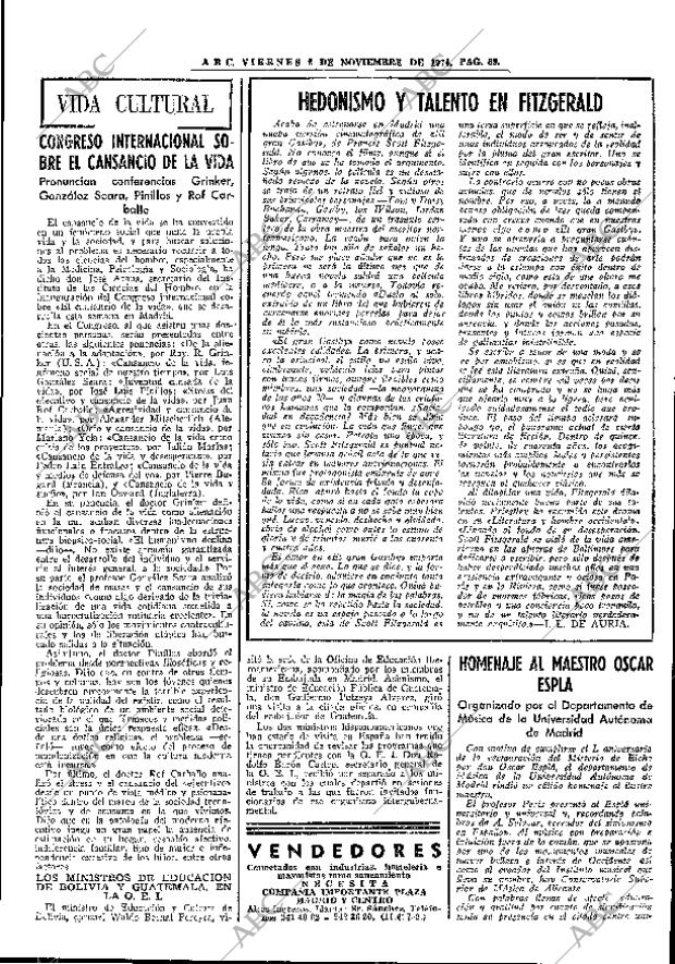 ABC MADRID 08-11-1974 página 69