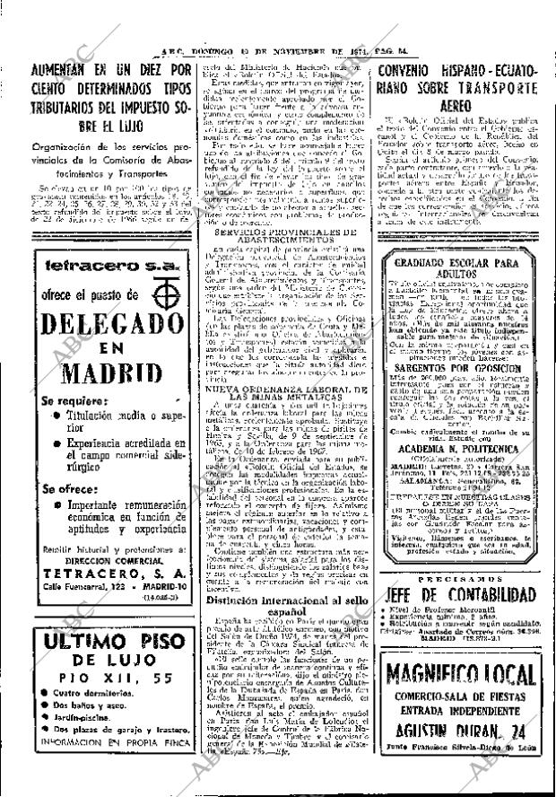 ABC MADRID 10-11-1974 página 52