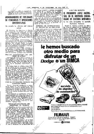 ABC MADRID 10-11-1974 página 75