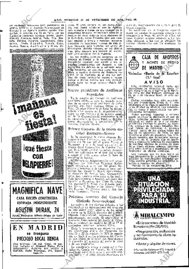 ABC MADRID 10-11-1974 página 78