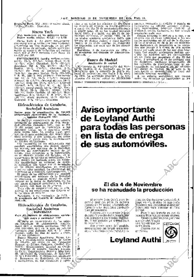 ABC MADRID 10-11-1974 página 81