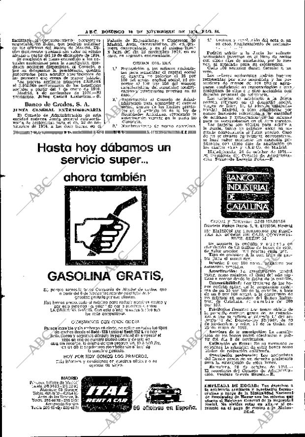 ABC MADRID 10-11-1974 página 82