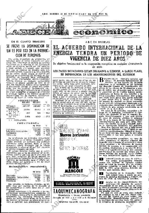 ABC MADRID 12-11-1974 página 51