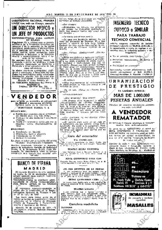 ABC MADRID 12-11-1974 página 76