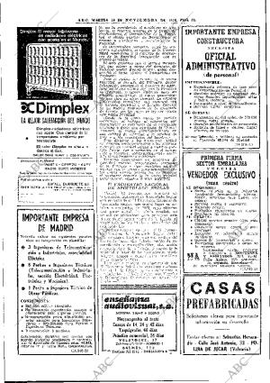 ABC MADRID 19-11-1974 página 28