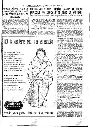 ABC MADRID 19-11-1974 página 31
